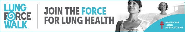 LUNG FORCE, led by the American Lung Association, will unite women to stand together against lung cancer and for lung health.