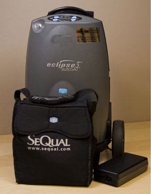 Eclipse Oxygen Concentrator with Accessories