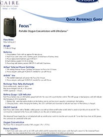 AirSep Focus Quickstart Guide