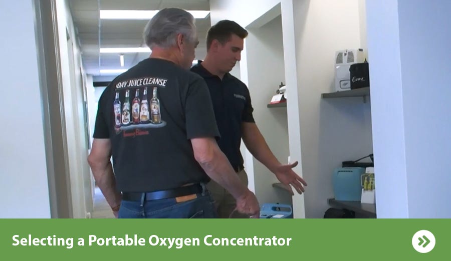 Selecting a Portable Oxygen Concentrator