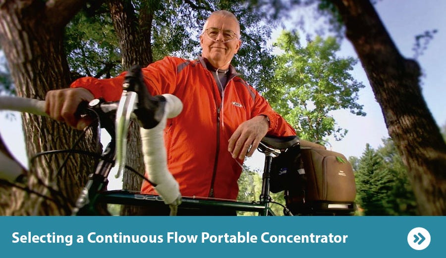 Selecting a Portable Oxygen Concentrators Continuous Flow