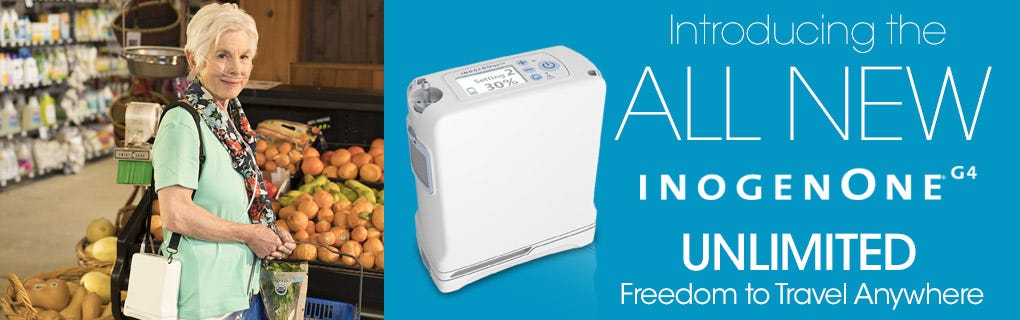 Introducing the New Inogen One G4 Introducing the New Inogen One G4
