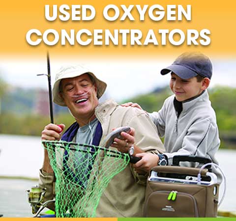 Used Home and Portable Oxygen Concentrators