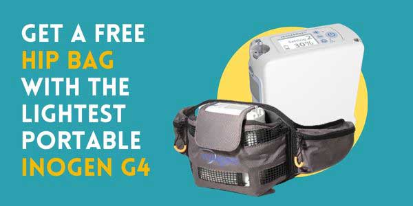 Cyber Monday Sale - Inogen G4 Comes With a FREE Hip Bag! Cyber Monday Sale - Inogen G4 Comes With a FREE Hip Bag!