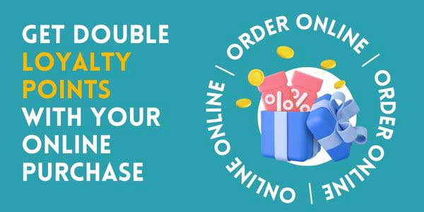 Cyber Monday Sale - ONLINE EXCLUSIVE: Double the Joy with Loyalty Points Cyber Monday Sale - ONLINE EXCLUSIVE: Double the Joy with Loyalty Points