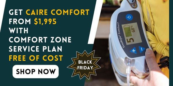 Black Friday Sale - Caire FreeStyle Comfort + ComfortZone Service Program – Just $1,995 Black Friday Sale - Caire FreeStyle Comfort + ComfortZone Service Program – Just $1,995