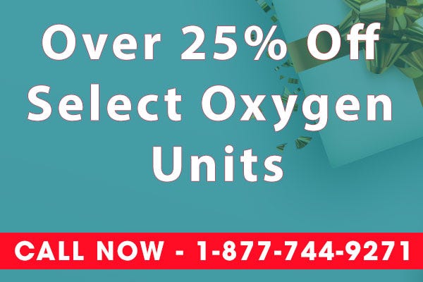 25% Off Oxygen Units - Cyber Monday Sale 25% Off Oxygen Units - Cyber Monday Sale