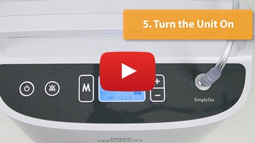 How to Operate the Philips Respironics SimplyGo in 5 Easy Steps