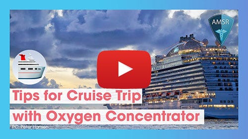 Tips for a Cruise with a Portable Oxygen Concentrator