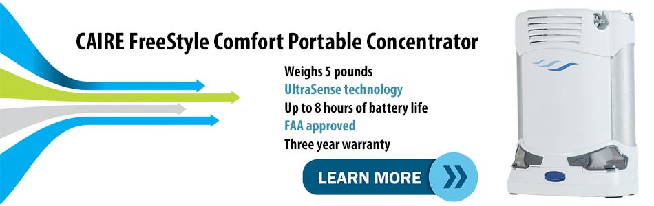 Introduction Video to the CAIRE FreeStyle Comfort Mobile Oxygen Concentrator